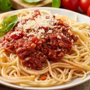 SPEGHETTI BOLOGNISE
